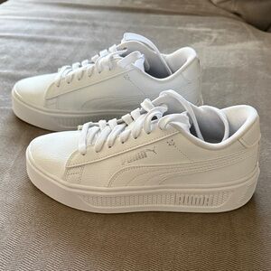 Puma All-White Classic Sneakers